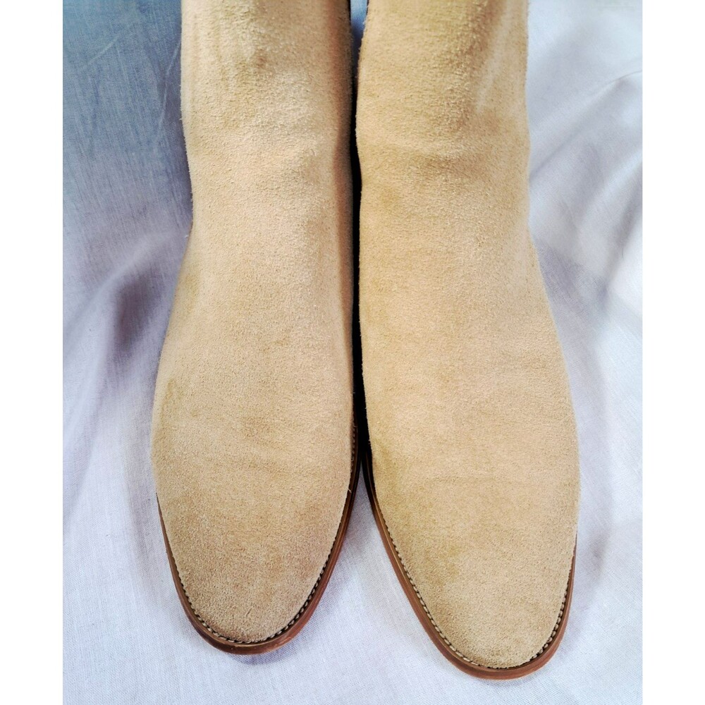 Saint Laurent Paris Men’s Wyatt Suede Chelsea Boots 46 US 13 Brown Suede - Picture 5 of 11